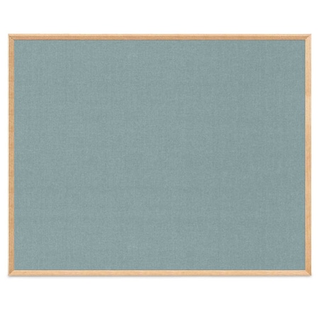 United Visual Products Board, 36x48, Walnut/White UVDECORK4836OAK-WALNUT-WHTPORC-RUBBER